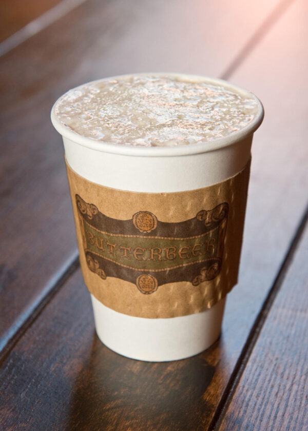 Hot Butterbeer at Universal Orlando