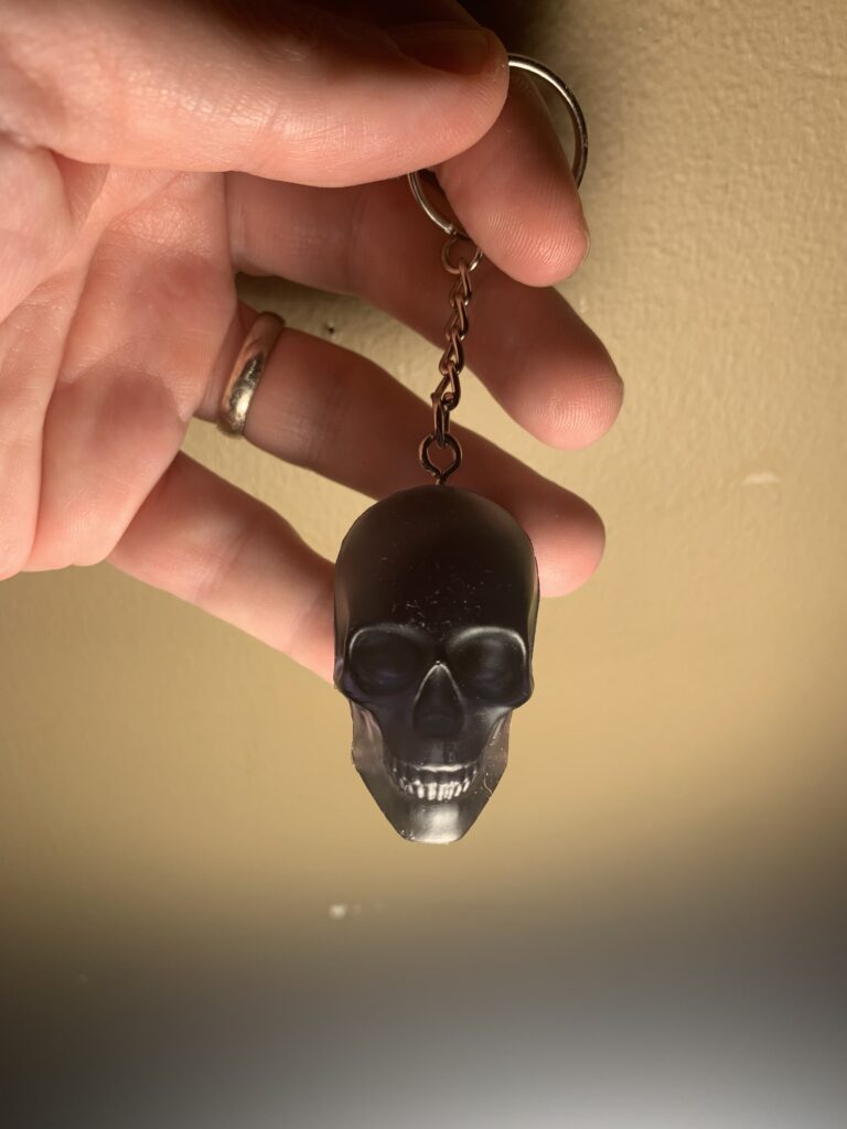 These Skull Keychains can come in a wide variety of colors!