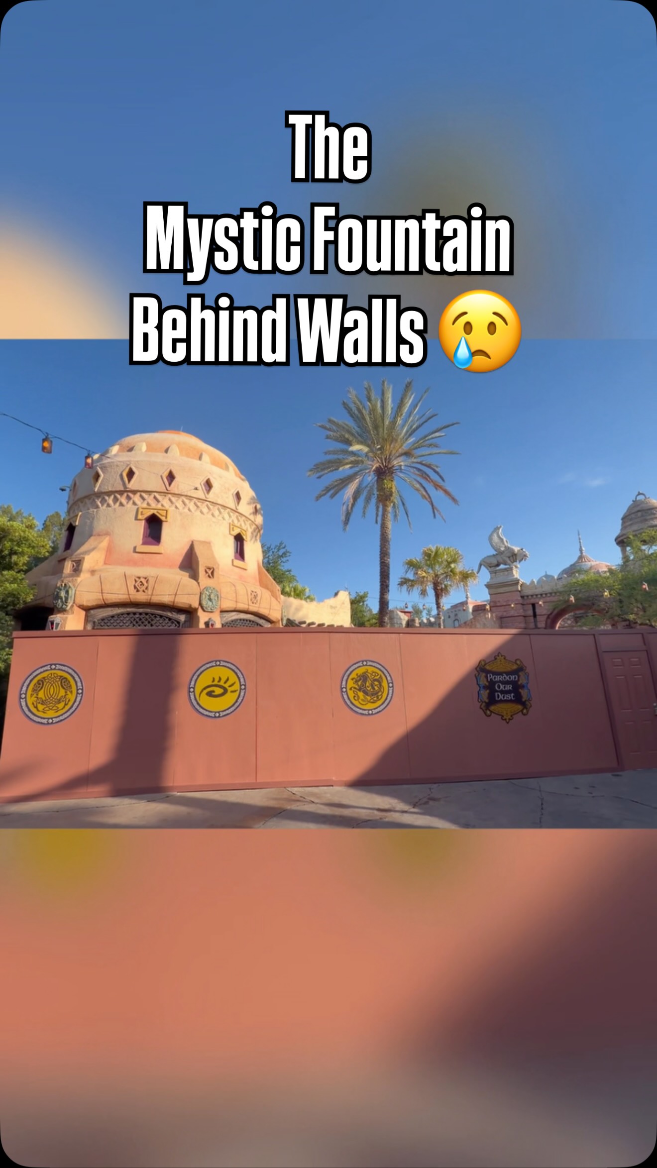 And just like that…like it never existed. Hope the fountain finds a new home somewhere. 💔⛲️
-
@universalorlando #uoap #mysticfountain #islandsofadventure #universalorlando