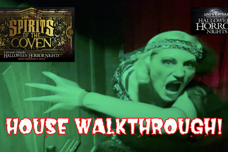 Video from all 10 houses at Halloween Horror Nights 2022 Orlando