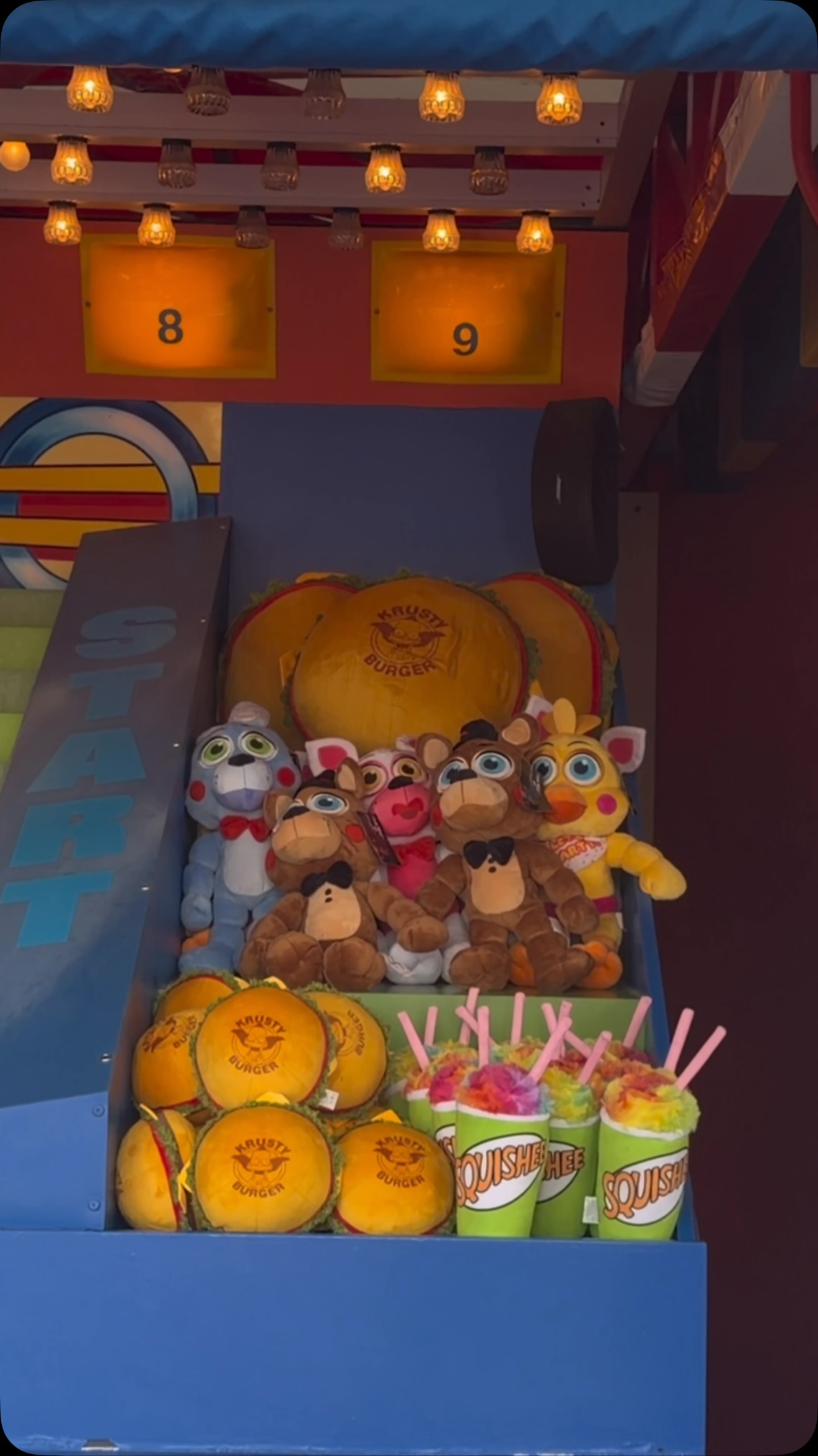 Are they safe to win? Do I have to feed it? #prize #fnaf #universalstudios